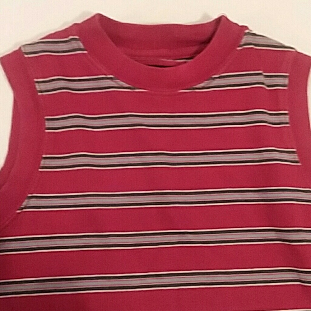 PLC brand red sleeveless shirt